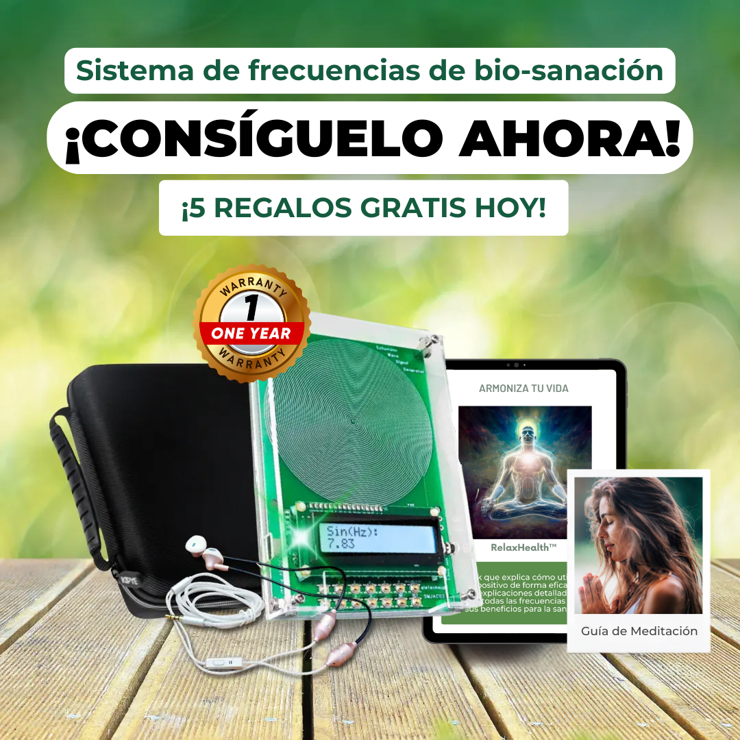 RelaxHealth™ - Sistema de Frecuencias de Bio-Sanación